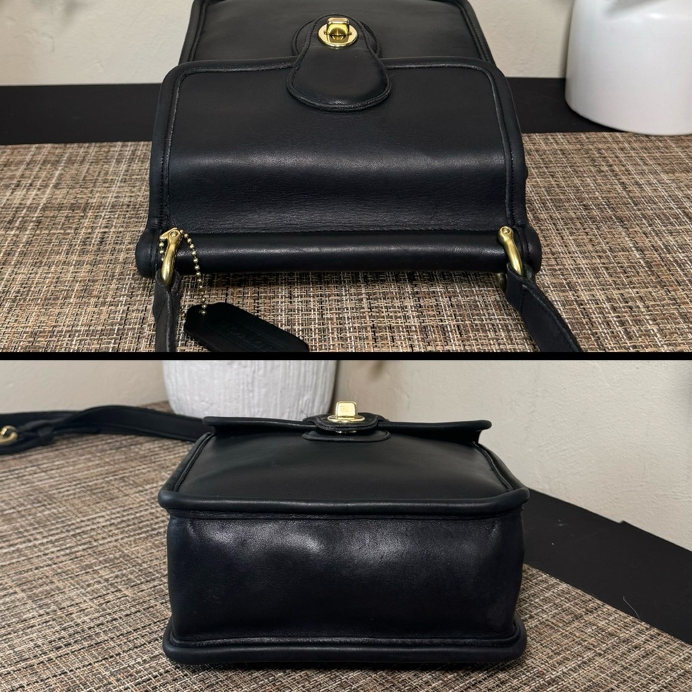 ❤️SOLD❤️Vintage Coach Black Murphy Bag 9930 - Picture 4 of 11